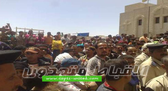 بالصور.. ألاف من المسلمين والأقباط بزيارة دير العذراء بسمالوط