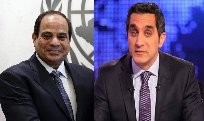 الاعلامي باسم يوسف والرئيس السيسي