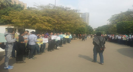  مظاهرات لطلبة 6 أبريل في عدة جامعات مصرية