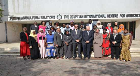 افتتاح الدورة التدريبية الزراعية المشتركة بين مصر وأفريقيا