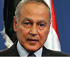 أحمد ابو الغيط وزير الخارجية المصري 
