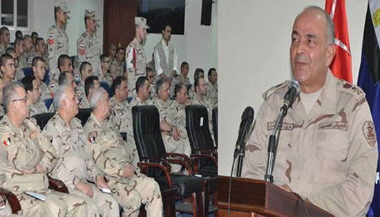 رئيس الأركان يتفقد العملية التعليمية بكلية الطب للقوات المسلحة