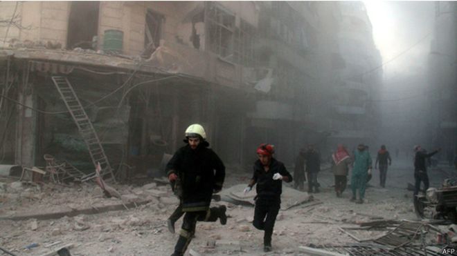 تشهد حلب قتالا ضاريا في محاولة للسيطرة عليها
