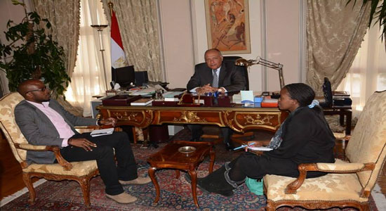 وزير الخارجية يؤكد على دور مصر الريادي في الشأن الأفريقي