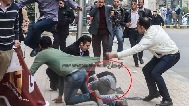 لحظة مقتل الناشطة شيماء الصباغ