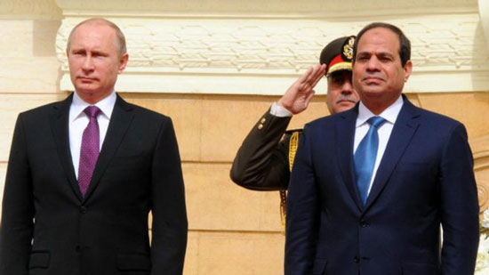  زيارة بوتين للقاهرة