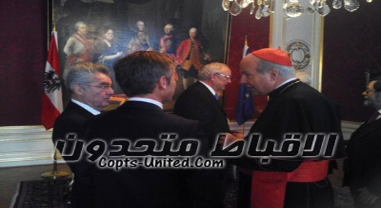 الرئيس النمساوي يعزى البابا تواضروس في شهداء ليبيا 