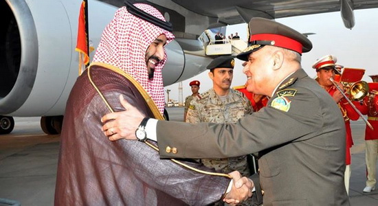 وزير الدفاع السعودي: مصر أحد القوى الرئيسية لتحقيق الأمن في الشرق الأوسط