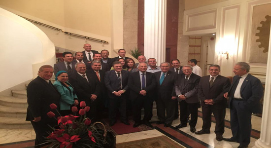 احتفال لتكريم وزراء حكومة الوفد المستقيلة
