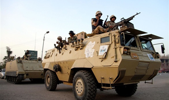 القوات المسلحة المصرية على ارض سيناء