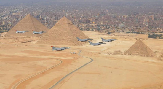 وزير الدفاع يشهد الإحتفال بإنضمام طائرات الرافال للقوات الجوية 