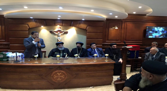 نائب محافظ القاهرة يشارك في احتفالات كنيسة مارجرجس خماروية