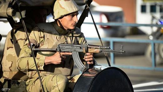  الجيش المصري تصدى للعناصر الإرهابية في سيناء