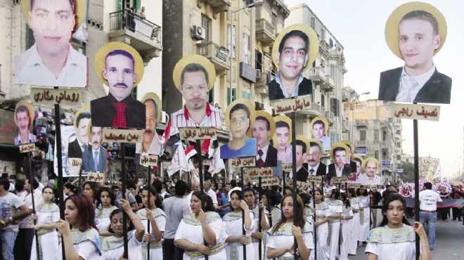  أقباط يطالبون الرئيس بإقرار قانون لإعادة محاكمة المسؤولين عن مذبحة ماسبيرو