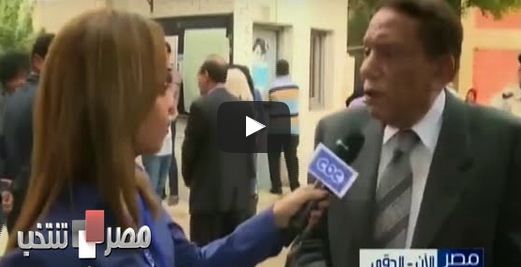 بالفيديو.. ماذا قال عادل إمام بعد الإدلاء بصوته في الانتخابات