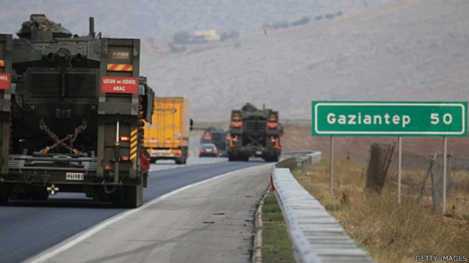 وقع الحادث في ولاية غازي عنتاب قرب الحدود السورية