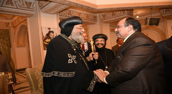 محافظ الإسكندرية: البابا رجل حكيم ووطني أنقذ مصر من مصير مجهول