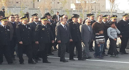  وزير الداخلية يتقدم جنازة المقدم تامر العشماوي