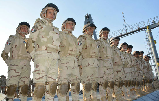 القوات المصرية تشارك في أكبر تدريب عسكري بالمنطقة