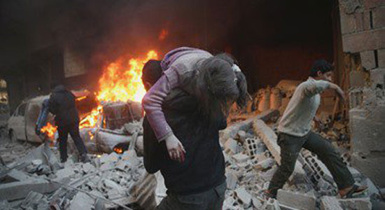 جانب من العنف فى سوريا - صورة أرشيفية
