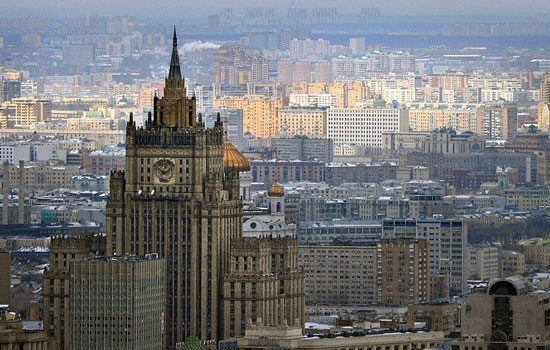 مبنى الخارجية الروسية في موسكو