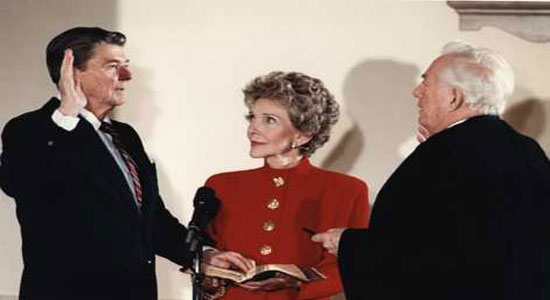 تعرف على كواليس قصة الحب التي جمعت بين سيدة أمريكا الأولى  والرئيس رونالد ريغان