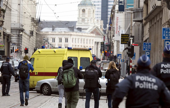 سيارة الإسعاف التي نقلت صلاح عبد السلام بعد إصابته في بروكسل