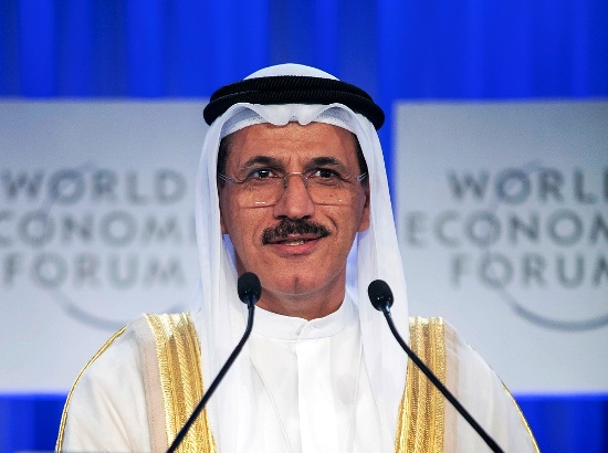 سلطان المنصوري وزير الاقتصاد الإماراتي - من فعاليات سابقة حضرها 
