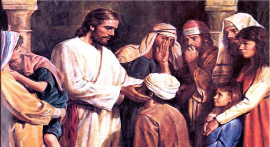 المسيح و المولود أعمى 