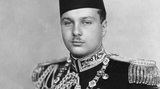 فاروق يتسلم عرش مصر 1936