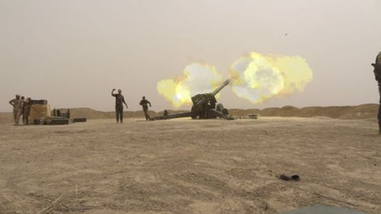 القوات العراقية تهاجم مواقع تنظيم 