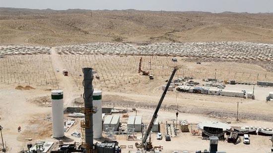بناء أعلى لوح شمسي في العالم وسط صحراء إسرائيل ‎