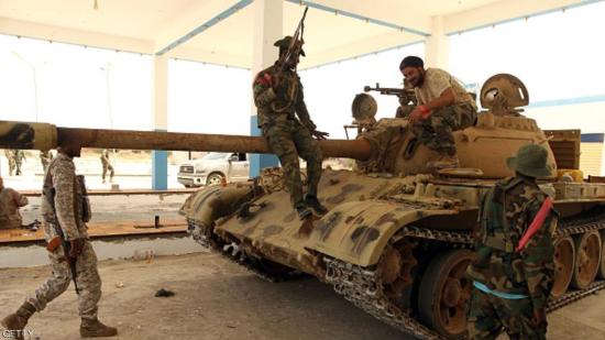 أفراد من الجيش الليبي في بنغازي - أرشيف.