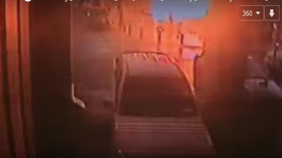 أول فيديو يوثق لحظة تفجير انتحاري نفسه بـ «الحرم النبوي»