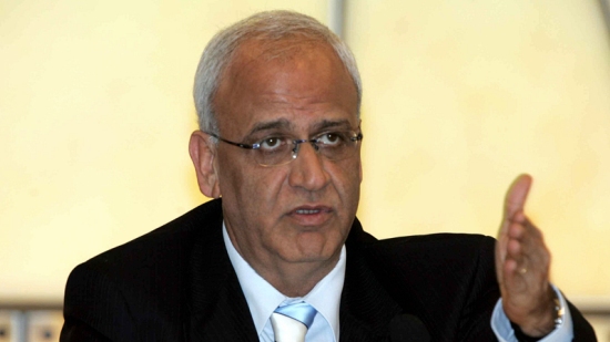  وزير الخارجية يستقبل صائب عريقات كبير المفاوضين الفلسطينيين