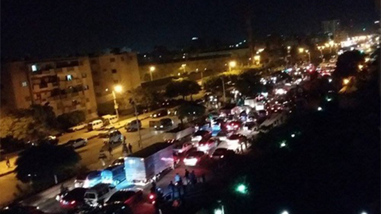 توقف الحركة المرورية بطريق «القاهرة - إسكندرية الزراعي»