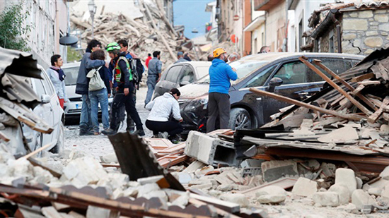 ارتفاع حصيلة ضحايا زلزال إيطاليا إلى 281 قتيل