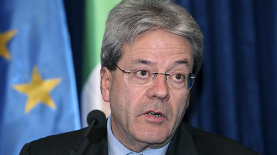 باولو جنتيلوني، وزير الخارجية الإيطالي
