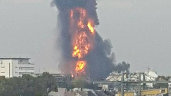 بالفيديو.. انفجار قنبلة في شارع جسر السويس