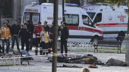  10 مصابين في انفجار بمدينة اسطنبول