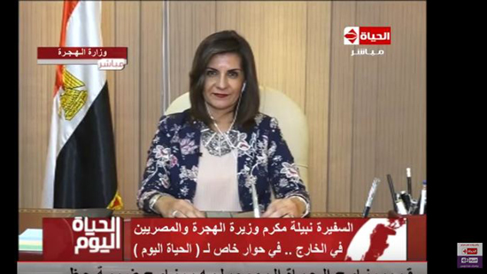 وزيرة الهجرة: دعيت لحوار وطني لعلماء مصر بالخارج للاستفادة من خبراتهم للتنمية