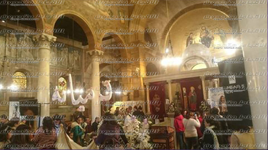 الكنيسة تشيع جثمان الطفلة دميانة الشهيدة 29 للكنيسة البطرسية 