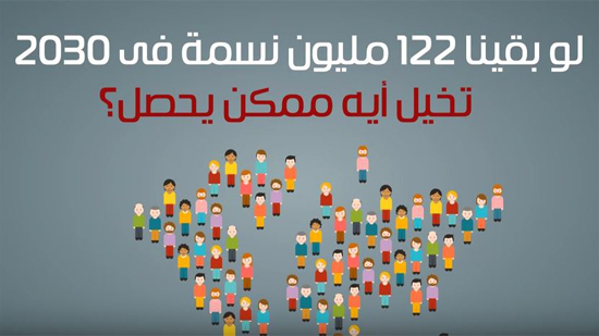 فيديو صادم.. تعداد مصر عام 2030.. موارد منعدمة وبطالة وتضخم 