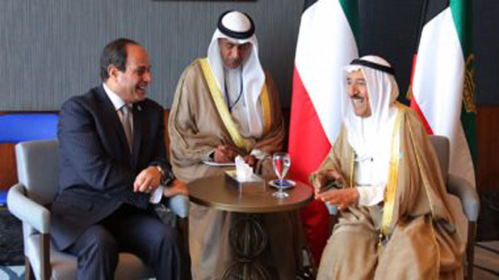 السيسى لأمير الكويت: لا توجد كلمات تعبر عن العلاقات الأخوية بين البلدين