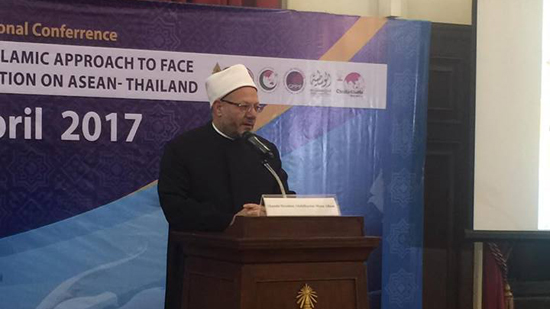 المفتي يتحدث عن الإسلام الصحيح من أكبر جامعة في تايلاند