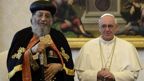 البابا تواضروس الثاني: نرحب بزيارة بابا الفاتيكان التاريخية لمصر