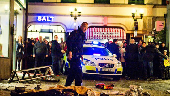 السويد: اعتقال مشتبه به في حادث ستوكهولم