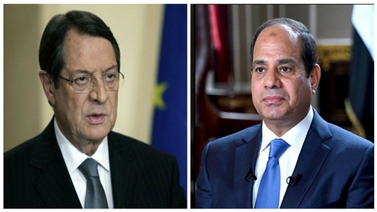 الرئيس القبرصي لـ السيسي: نتضامن مع مصر ضد الإرهاب