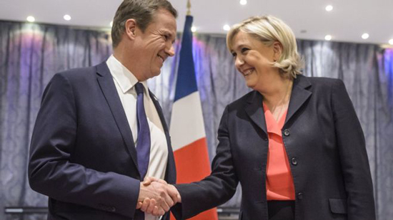 لوبان تعد منافسها السابق برئاسة الوزراء إذا فازت في الانتخابات الفرنسية