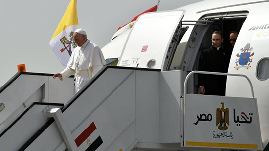 داعية: مصر محط أنظار العالم بعد زيارة البابا  
